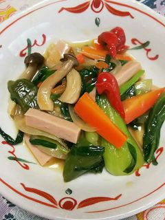 魚肉ソーセージと彩り野菜炒め-レシピのメイン写真