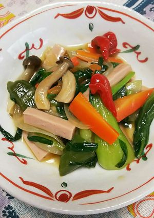 魚肉ソーセージと彩り野菜炒め-レシピのメイン写真