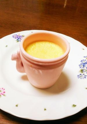 生クリームたっぷりプリン-レシピのメイン写真