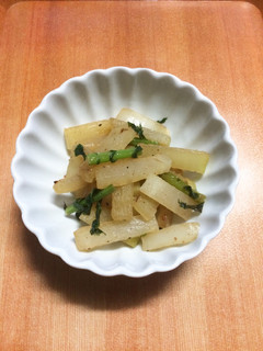 大根の和風だし炒め-レシピのメイン写真