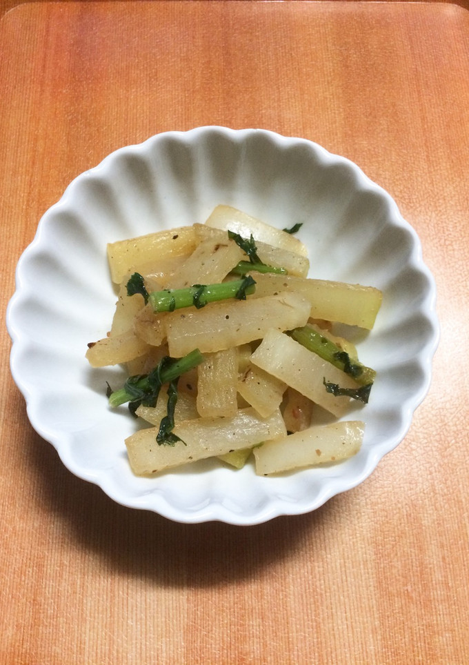 大根の和風だし炒め-レシピのメイン写真