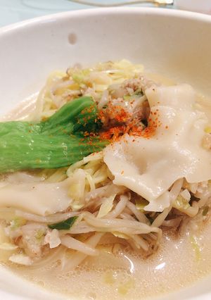 スピード！ワンタン麺-レシピのメイン写真