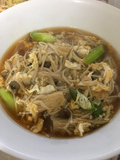 たっぷりキノコとアスパラのラーメン-レシピのメイン写真