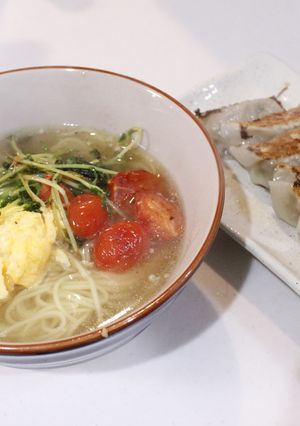 野菜も取れるあっさりラーメン-レシピのメイン写真