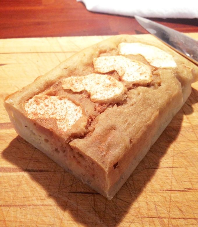 超簡単バナナアップルケーキ(パン？)-レシピのメイン写真