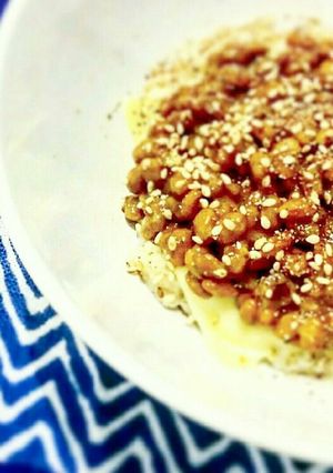 納豆とチーズのヘルシーオートミール丼-レシピのメイン写真