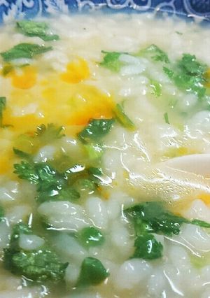 一人で食べたい！パクチーのピリ辛雑炊✨-レシピのメイン写真