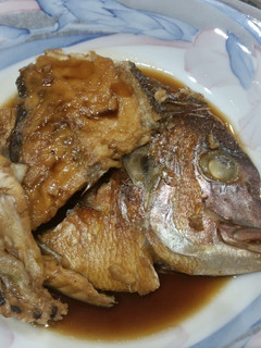 簡単に鯛のあら炊き-レシピのメイン写真