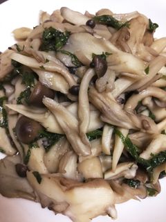 大葉ときのこのバター炒め-レシピのメイン写真