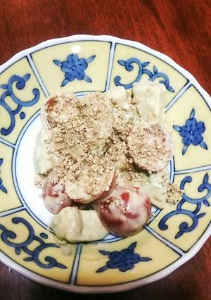 トマトとアボガドのマヨ醤油和え-レシピのメイン写真