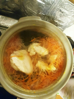 鶏肉の紅白鍋-レシピのメイン写真