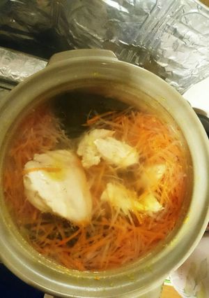 鶏肉の紅白鍋-レシピのメイン写真