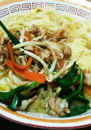 野菜ラーメン-レシピのメイン写真