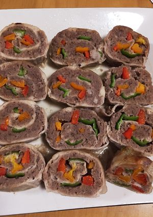 野菜のひき肉巻き-レシピのメイン写真