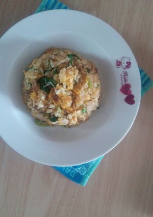 豚ももスライスで焼き豚炒飯風-レシピのメイン写真
