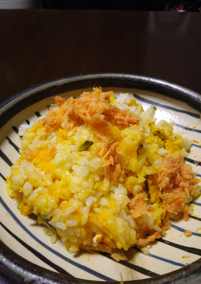鮭とかぼちゃの炊き込みご飯-レシピのメイン写真