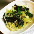 簡単!ほうれん草豆苗もやし炒め(≧∇≦)