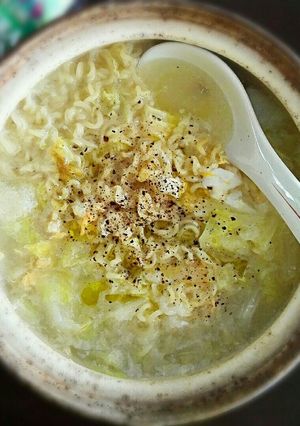 シンプル⭐オリーブオイル塩ラーメン-レシピのメイン写真
