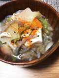 宮城県民が作る★野菜たっぷり本場の豚汁