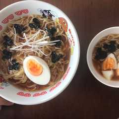 รูปของ 子供が喜ぶ 簡単 餃子の王将ラーメン♡