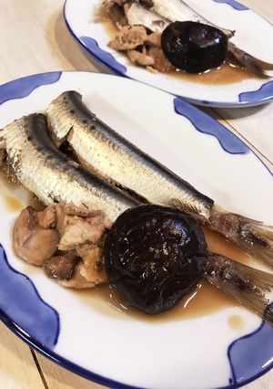 ピチピチ☆新鮮鰯の梅酒煮☆-レシピのメイン写真