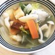 甘塩たらと☆焼き揚げの具沢山汁