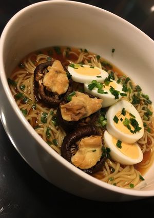 ラーメンにぷりっぷりしいたけ-レシピのメイン写真