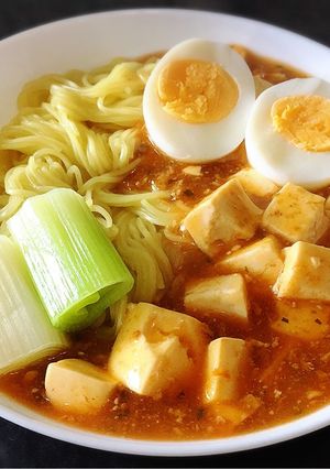 簡単！麻婆ラーメン-レシピのメイン写真