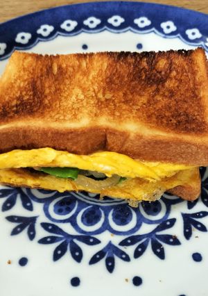 子供も楽しい自分でホットサンド-レシピのメイン写真