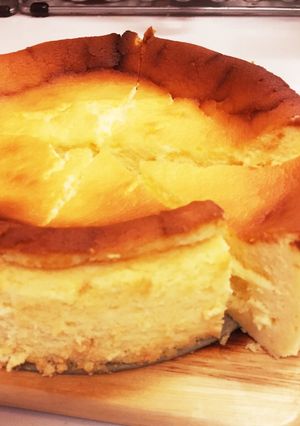 ふわしゅわ！ベイクドチーズケーキ-レシピのメイン写真