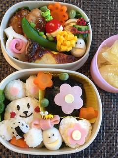 保育園のお弁当(2017.3)-レシピのメイン写真