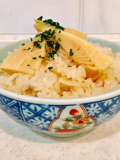 白だし♡コク旨♡たけのこ炊き込みごはん-レシピのメイン写真