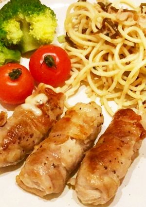 豚肉の梅しそチーズ巻き-レシピのメイン写真