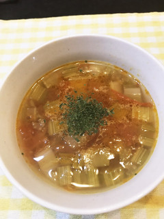 トマト&セロリのスープ-レシピのメイン写真
