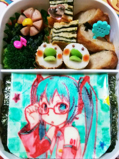 ちくわトリ(•ө•)♡キャラ弁✱-レシピのメイン写真