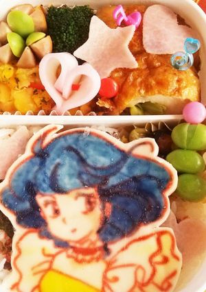 懐かしぃ〜クリーミーマミ♪キャラ弁✱-レシピのメイン写真