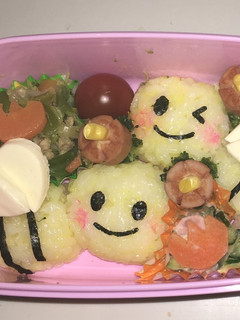 ミツバチ弁当-レシピのメイン写真