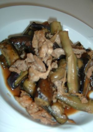 なすと豚肉のしょうが醤油炒め-レシピのメイン写真