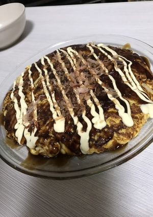 簡単!安い!お好み焼き風卵焼き★-レシピのメイン写真