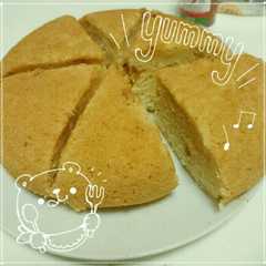 รูปของ 牛乳&卵なし☆炊飯器でさつまいもケーキ
