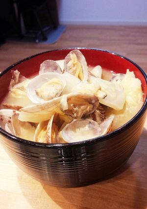 アサリバターの味噌ラーメン-レシピのメイン写真