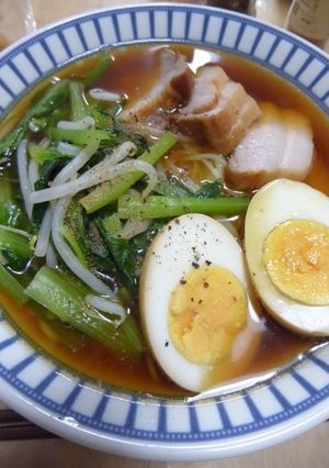 豚角煮ラーメン-レシピのメイン写真
