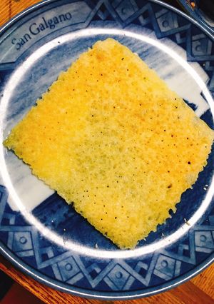 パリパリチーズせんべい-レシピのメイン写真