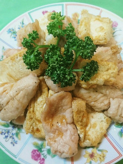 ☆豆腐+チキン南蛮タレかけ٩( ᐛ )و-レシピのメイン写真