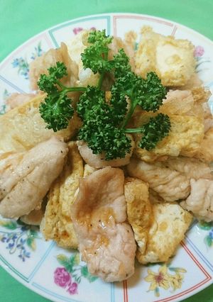 ☆豆腐＋チキン南蛮タレかけ٩( ᐛ )و-レシピのメイン写真