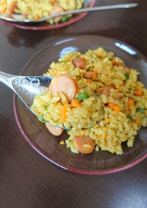 ランチに『カレーピラフ』♪-レシピのメイン写真