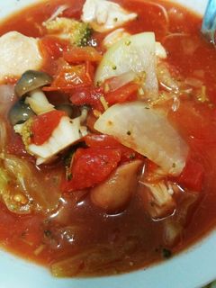 チキンとトマトの野菜スープ-レシピのメイン写真