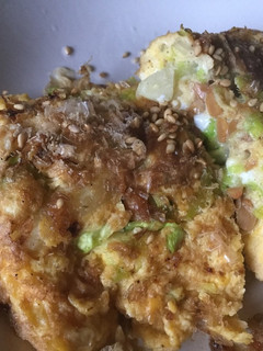 納豆と千切りキャベツの和風オムレツ-レシピのメイン写真