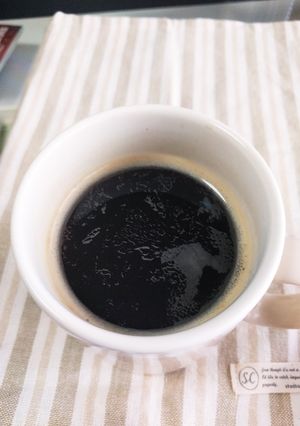 レンジでホットコーヒー★面倒くさがり-レシピのメイン写真