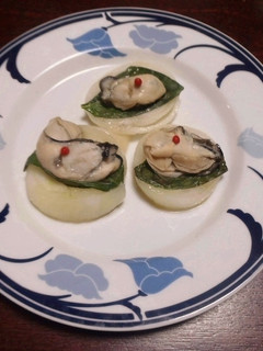 カキの新玉ネギのせ焼き-レシピのメイン写真